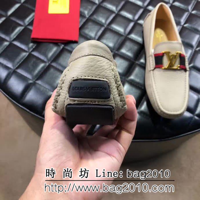 路易威登LV 2018新款 經典男士豆豆鞋 8FX2037